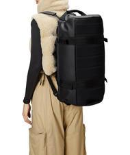 RAINS TEXEL  Mochila Bolsa de lona negro - Bolsas de viaje - 7