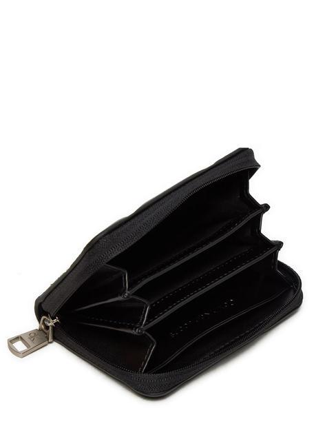 LINE QUILT Cartera pequeña con cremallera pvh negro - Carteras Mujer