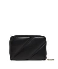 CALVIN KLEIN LINE QUILT Cartera pequeña con cremallera pvh negro - Carteras Mujer - 3