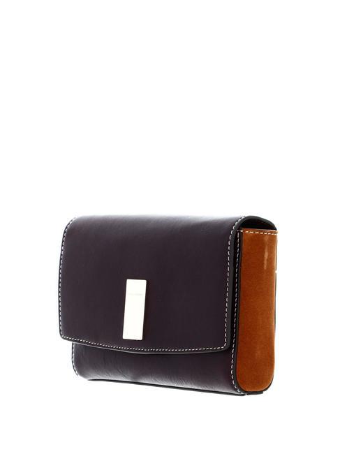 CAMPIONARIO - DAFNE  Mini bolso bandolera, en piel. marr&oacute;n/bronceado - Bolsos Mujer