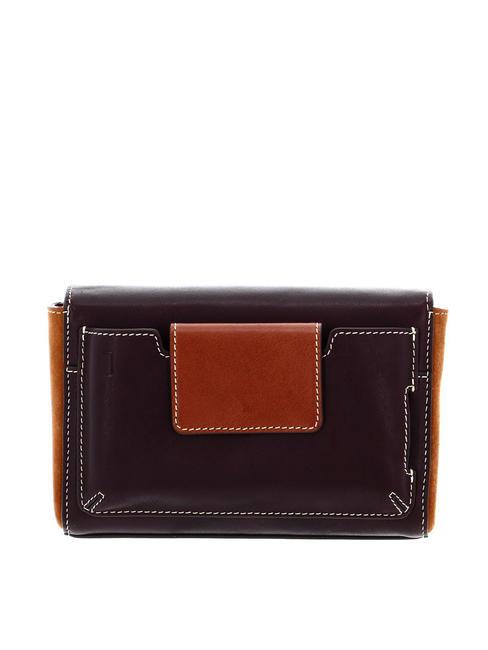 CAMPIONARIO - DAFNE  Mini bolso bandolera, en piel. marr&oacute;n/bronceado - Bolsos Mujer