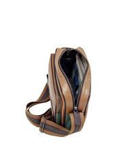 PIQUADRO CAMPIONARIO -  FEBO Bolso de cuero BEIGE / VERDE - Bandoleras Hombre - 3