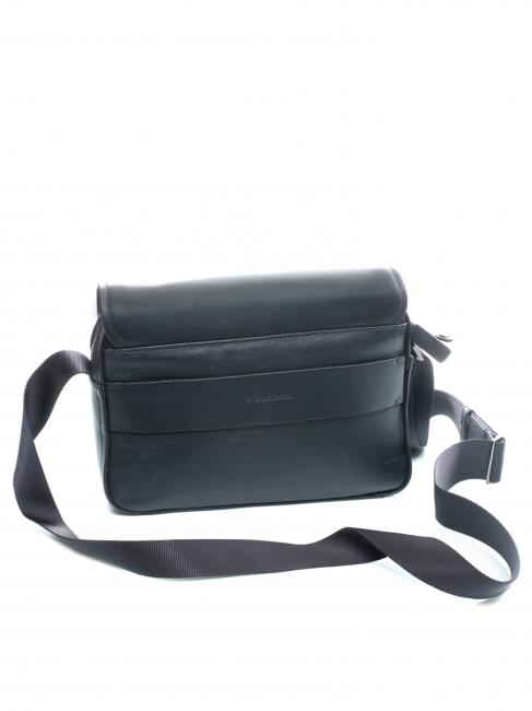 CAMPIONARIO - X15  Mensajero peque&ntilde;o de piel azul - Maletines de Trabajo