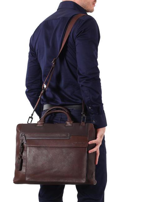 CAMPIONARIO - WOSTOK Malet&iacute;n para PC de 15,6 " MORO - Maletines de Trabajo