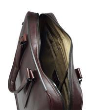 PIQUADRO CAMPIONARIO - PIONEER Malet&iacute;n de piel, porta pc de 14" MORO - Maletines de Trabajo - 3