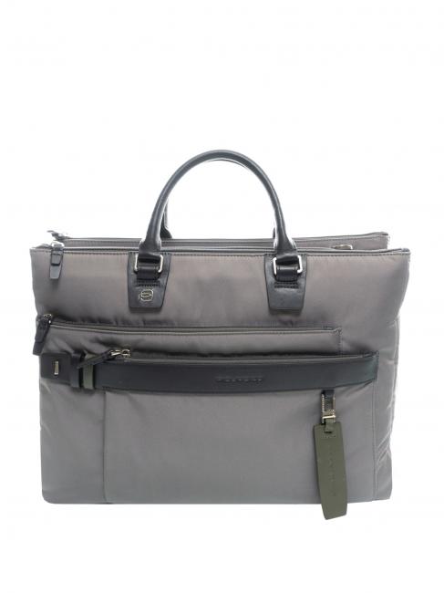 CAMPIONARIO - HEXAGON  Malet&iacute;n para port&aacute;til de 15,6 ", con bandolera GRIS - Maletines de Trabajo