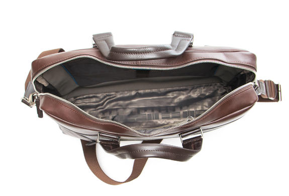 Maletin L&iacute;nea CARY, para PC de 15" MORO - Maletines de Trabajo