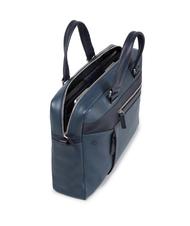 PIQUADRO Maletin L&iacute;nea CARY, para PC de 15" azul - Maletines de Trabajo - 3
