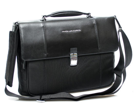 Maletin LINK 2, para port&aacute;til de 13&rdquo;, expandible negro - Maletines de Trabajo