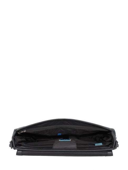 CAMPIONARIO - AKRON  Malet&iacute;n de piel extensible, porta PC de 15,6" negro - Maletines de Trabajo