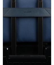 PIQUADRO TRAKAI Maletín para portátil de 15,6 ", iPad de 10,5" / 9,7 " azul - Maletines de Trabajo - 5