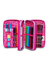 SJGANG HEART LOLLY Estuche con kit escolar completo. - Estuches y Accesorios