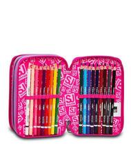 SJGANG HEART LOLLY Estuche con kit escolar completo. gasa - Estuches y Accesorios - 5