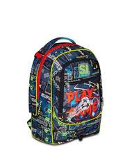 SJGANG FUNNYGOAL Mochila con ruedas 3 en 1, desmontable Rojo fuego - Mochilas con ruedas - 6