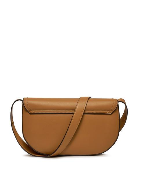 DEUZIA Bolso bandolera con solapa cuero ligero - Bolsos Mujer