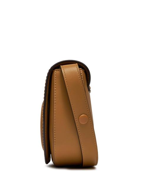 DEUZIA Bolso bandolera con solapa cuero ligero - Bolsos Mujer