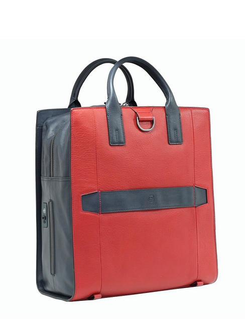 CAMPIONARIO - PRISMA Malet&iacute;n tipo mochila de piel, porta pc de 15" azul - Maletines de Trabajo