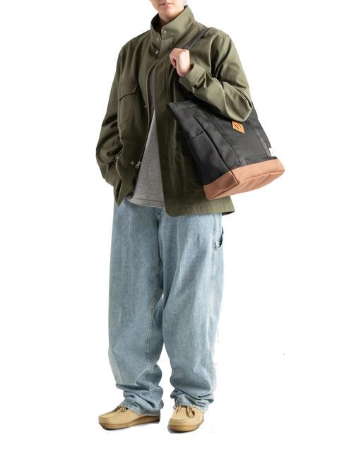 HERITAGE  Comprador de hombro negro/marr&oacute;n silla de montar - Bolsos Mujer