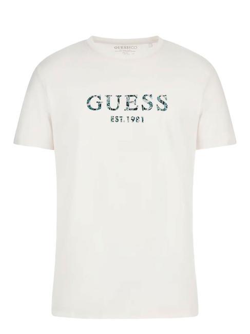 SS CN IRIDESCENT Camiseta de algodón elástico purwhite - camiseta