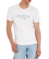 GUESS SS CN IRIDESCENT Camiseta de algodón elástico purwhite - camiseta - 3