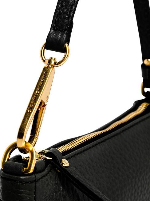 BROOKE Bolso bandolera en piel negro - Bolsos Mujer