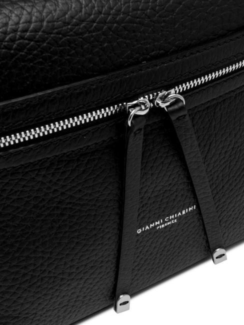 GILDA Bolso de piel de doble función negro - Bolsos Mujer