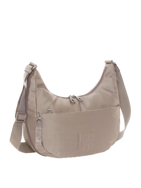 MD20 bolsa de hombro gris pardo - Bolsos Mujer