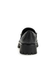 GUESS ALMOSTY mocas&iacute;n con cadena y logo 4G NEGRO - Zapatos Mujer - 5