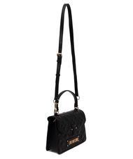 LOVE MOSCHINO QUILTED Bolso maletín con bandolera negro - Bolsos Mujer - 2