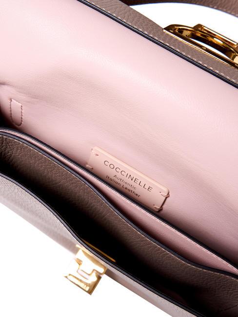 ARLETTIS  Bolso de hombro, con bandolera topo cálido - Bolsos Mujer