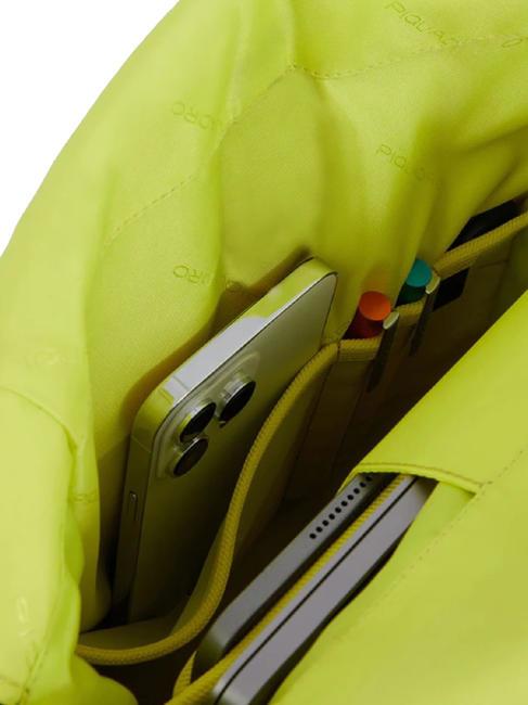 CORNER SPECIALE GOMMATO Mochila enrollable para port&aacute;til de 15,6" VERDE - Mochilas para port&aacute;til