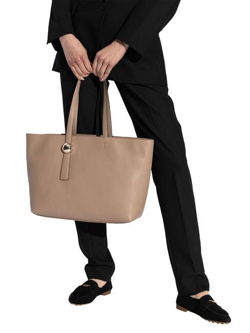 SFERA  Bolso shopping de piel Mediterr&aacute;neo - Bolsos Mujer