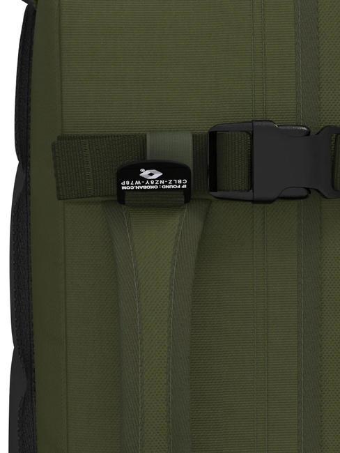 MILITARY 28L Mochila equipaje de mano verde militar - Equipaje de mano