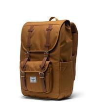 HERSCHEL LITTLE AMERICA MID mochila mediana marr&oacute;n bronce - Mochilas Escuela & Tiempo Libre - 2