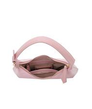 ROCCOBAROCCO DILETTA Bolso de hombro con estampado de cocodrilo rosa - Bolsos Mujer - 5