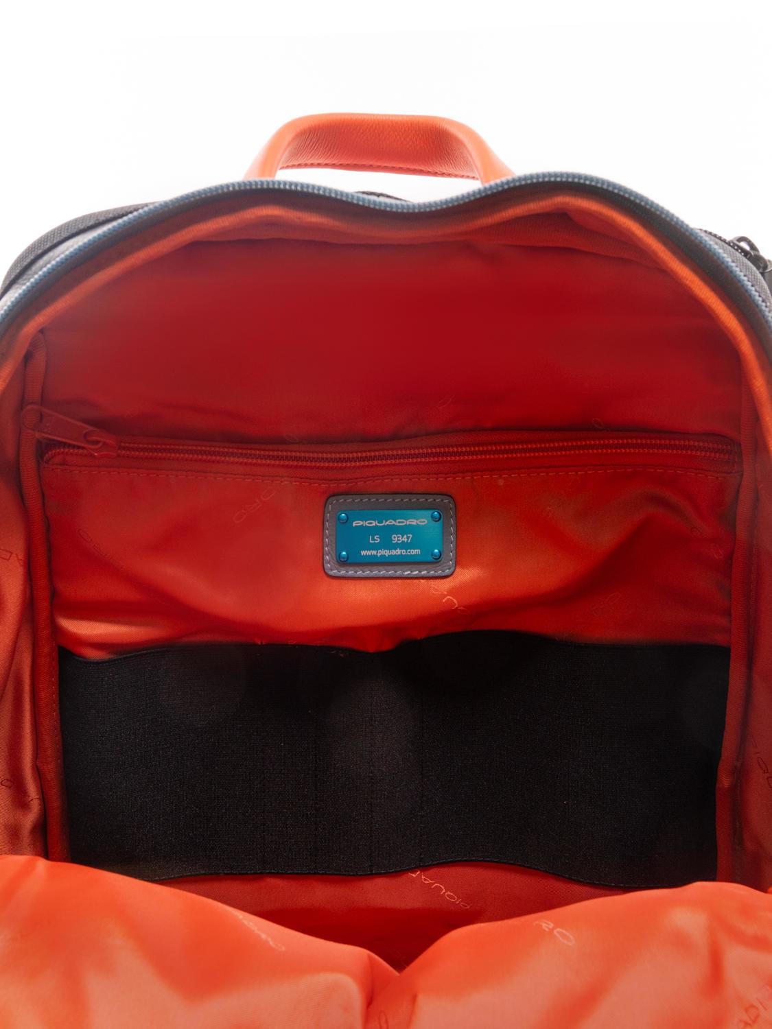 Piquadro Mochila Hombre Maletín Piquadro Ronnie De Piel 43 Cm