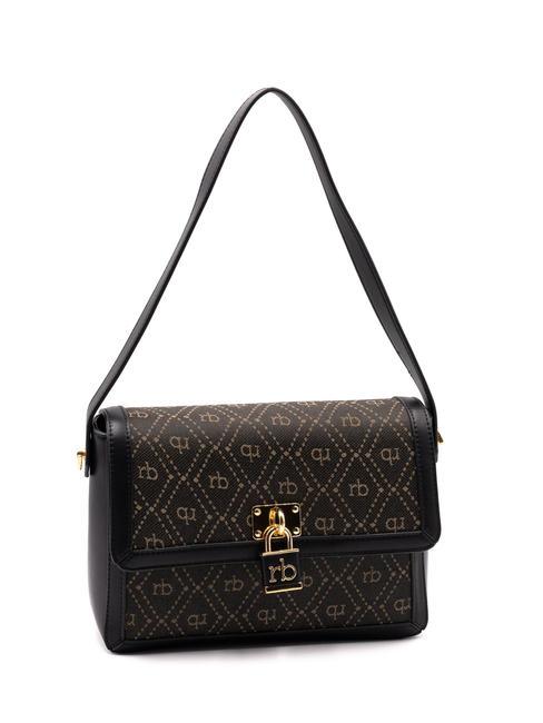 FRIDA Bolso de hombro, con bandolera negro - Bolsos Mujer