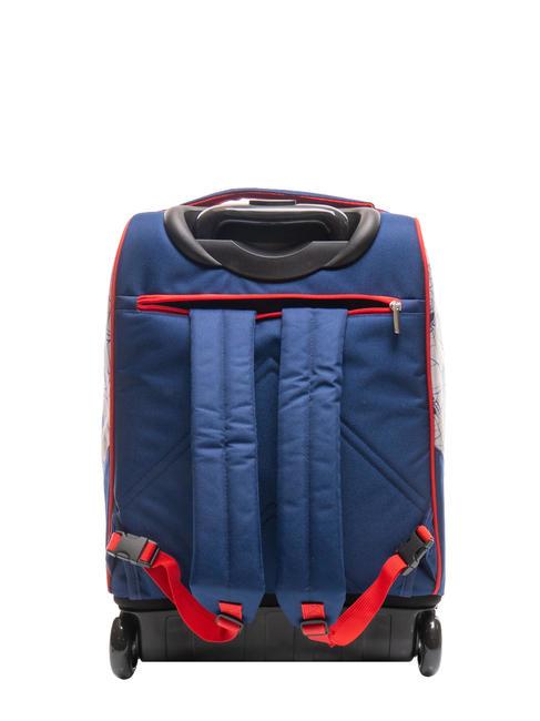 WEBBED WONDER Mochila con ruedas Bluedeep - Mochilas con ruedas