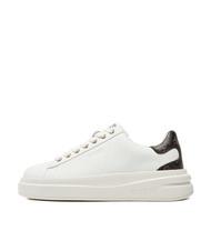 GUESS ELBINA  Zapatillas blanco marr&oacute;n - Zapatos Mujer - 3