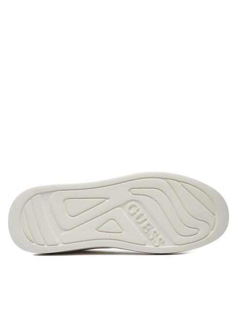 ELBINA  Zapatillas blanco marr&oacute;n - Zapatos Mujer