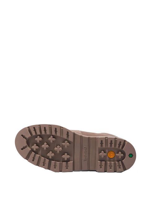 CORTINA VALLEY 6  Botas militares de cuero taup / gris - Zapatos Mujer