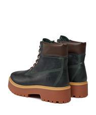 TIMBERLAND STONE STREET 6  Botines altos de piel costra - Zapatos Mujer - 3