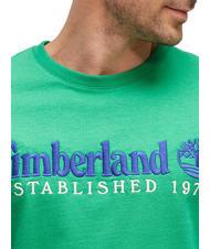 TIMBERLAND ESTABILISHED 1973 Camiseta de algodón verde celta wb - camiseta - 3