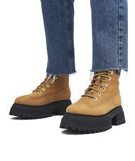 TIMBERLAND SKY 6 INCH Botines altos de piel trigo - Zapatos Mujer - 5