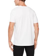 GUESS TRI LOGO Camiseta de algodón purwhite - camiseta - 2