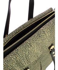BORBONESE CROISSANT  Bolso de mano, con bandolera OP / NATURAL / NEGRO - Bolsos Mujer - 4