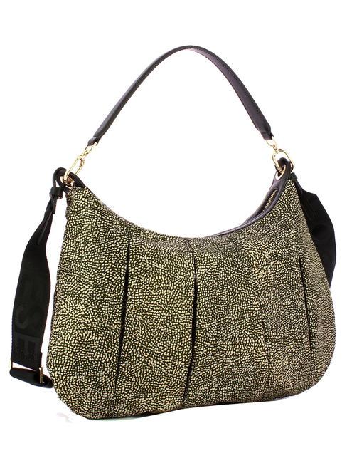 CROISSANT HOBO MEDIUM Bolso de hombro, con bandolera OP / NATURAL / NEGRO - Bolsos Mujer