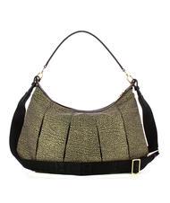 BORBONESE CROISSANT HOBO MEDIUM Bolso de hombro, con bandolera OP / NATURAL / NEGRO - Bolsos Mujer - 3