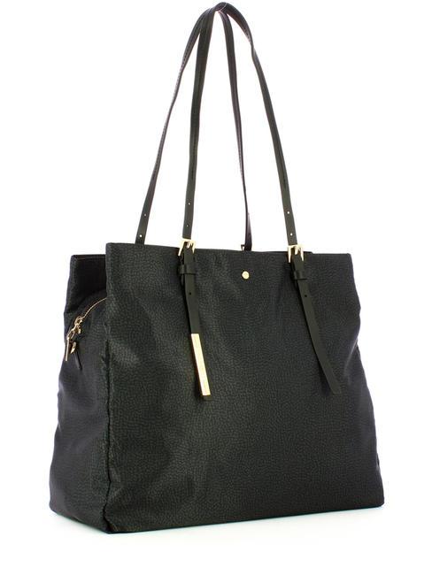 L'ECOLE NYLON  Bolso de hombro, con bandolera negro oscuro - Bolsos Mujer