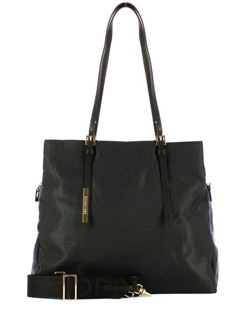 L'ECOLE NYLON  Bolso de hombro, con bandolera negro oscuro - Bolsos Mujer